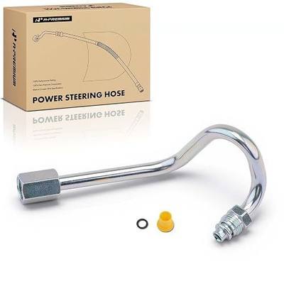 A-Premium Power Steering Pressure Hose Line Assembly Compatible with Chevrolet Silverado 1500/2500, Silverado 1500 Classic & GMC Sierra 1500/2500, with O-ring, Tube - From Pump