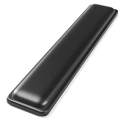 KTRIO Keyboard Wrist Rest, Slow Rebound Memory Foam Wrist Rest for Mouse, Water Resistant, for Laptop, Office & Home