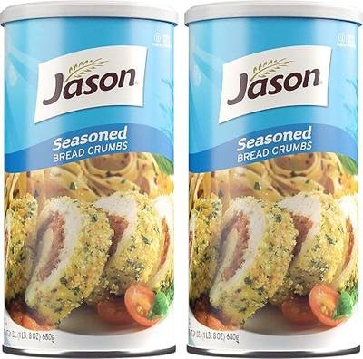 Jason Seasoned Bread Crumbs, 24 Ounces (Pack of 2)