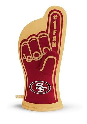 YouTheFan NFL Officially-Licensed Oven Mitt - Heat Resistant, 100% Cotton, Patented Design, Great for Indoors or Outdoors on the Grill - Official Team Colors and Logo