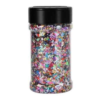 TORC 4 OZ Mix Shapes Colors Chunky Glitter for Resin Crafts Nail Art Cosmetic Festival Makeup