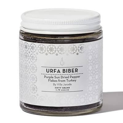 Villa Jerada, Premium Urfa Biber Pepper - Purple Sun Dried Urfa Chile Pepper Flakes from Turkey (Your Chile Upgrade), 1.76oz (Pack of 1)