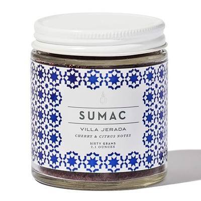 Villa Jerada, Sumac Coarse Premium Seasoning Spice - Featuring Cherry and Citrus Notes (New Lemony-Salty Partner to Pepper), 2.1 oz (Pack of 1) (SUMAC - 1 JAR *)