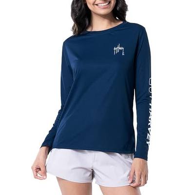 Guy Harvey Women's Long Sleeve Performance Sun Protection Shirt UPF 50+