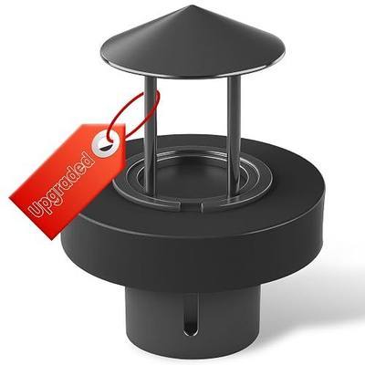 Mxmoonant Black Splash Guard & Float for Single-Head Ultrasonic Mist Maker | Water Depth Greater Than 10cm/3.94inch, No Mist Maker Machine