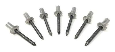 50 Closed End Rivets Aluminum Body Steel Mandrel - Qty: 50 (8-4 1/4" x 1/4" (0.062-.250 Inch Grip Range))