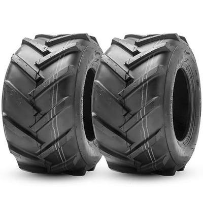 HALBERD Set of 2 20x10.00-8 Lawn Mower Tires 4PR Tractor Tires Great Traction for Garden Tractors Riding Mower Golf Cart Excavators