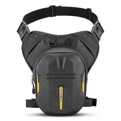 ROCKBROS Drop Leg Bag 3 IN 1 Motorcycle Waist Pack Thigh Bag 10L Black | Magnetic Motorcycle Tank Bag, Multi-functions Leg Pouch, For Men Women, Cycling Hiking Running Camping Travel