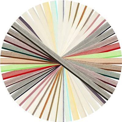 48 Pcs Book Binding Headbands Endbands, 11.8 x 0.5in Long, 24 Colors | Cotton Material, Easy Bookbinding, Book Repair, DIY Journal Making, Beginner Friendly