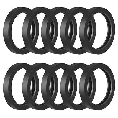 10Pcs Replacement Gas Gaskets Gas Can Spout Gaskets Fuel Washer Seals Rubber Fuel Can Spout Seals Compatible with Most Gas Can Spout