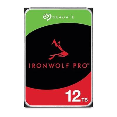 Seagate IronWolf Pro, 12 TB, Enterprise NAS Internal HDD –CMR 3.5 Inch, SATA 6 Gb/s, 7,200 RPM, 256 MB Cache for RAID Network Attached Storage (ST12000NT001)