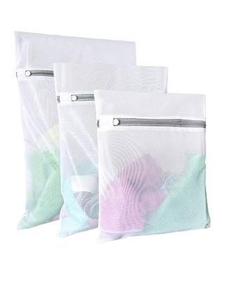 Lingerie Bags for Washing Delicates,Small Fine Mesh Laundry Bags,3Pcs(1 Large,1 Medium,1 Small)