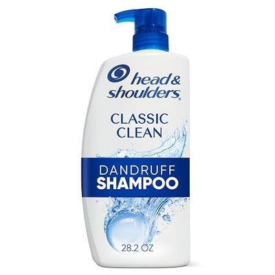 Head & Shoulders Classic Clean Anti-Dandruff Shampoo, 72-Hour Dandruff Protection, 1% Pyrithione Zinc, 28.2 fl oz