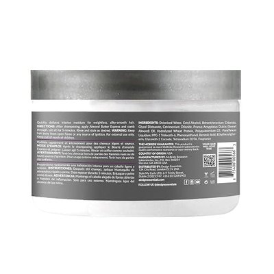 Design Essentials Almond Butter Express Instant Moisturizing Conditioner, For Hydrating and Moisturizing Dry, Brittle Hair, 11 oz (Pack of 1)