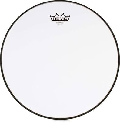 Remo Ambassador Hazy Snare-side Drumhead - 14 inch (2-pack) Bundle