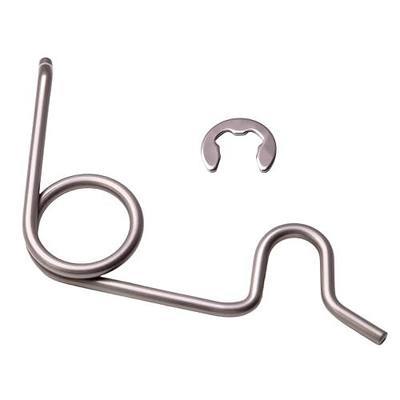 Fuel Door Pocket Spring Fit for 2007-2020 Toyota Tundra 77305-0C050 77305-0C060 Automotive Replacement Fuel System Equipment Stainless Steel Gas Tank Doors Accessories