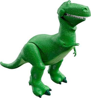 Mattel Disney and Pixar Toy Story Roarin’ Laughs Rex | Talking Dinosaur Action Figure with Moving Arms, 10.8-inch T Rex with 40+ Sounds & Phrases (Amazon Exclusive)