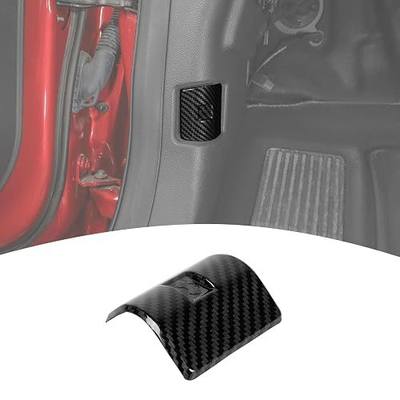 for F150 Carbon Fiber Hood Switch Cover Trim Compatible with Ford F150 2009 up Black Carbon Fiber Grain Interior Accessories