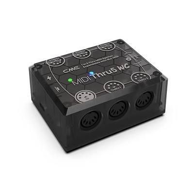 CME MIDI Thru5 WC 1-in-5-out MIDI Thru | 5-pin DIN, High-speed, Optional Bluetooth