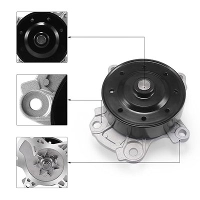 AULINK AW6351 Water Pump (2ZR-FE Engine 1.8L) For Toyota Corolla 2009-2019 | Matrix 2009-2014,For Scion xD 2008-2014,For Pontiac Vibe 2009-2010 W2281M A70-50006 WP928 1610009501 DP1442 US6232 131-2422
