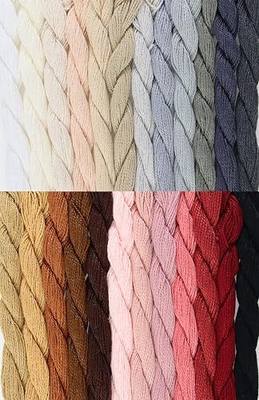 KCS 648 Yards (600 Meters) Mercerized Pearl Cotton Crochet Needlepoint Thread,Size 5, 24 skeins,Mixed Color 6