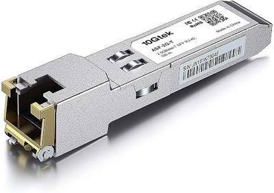 10Gtek 2.5G SFP-T, 2.5GBase-T, SFP to RJ45, Compatible with Fortinet, Netgear, TP-Link and Other Open Switches