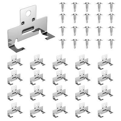ROOWINTOO Recessed Light Clips for retrofitting recessed Light canisters, Downlight recessed Light Clips for use with Torsion Springs 20 Pack (10 Pairs)