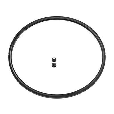 09905 Pressure Canner Sealing Ring with Automatic Air Vent & Overpressure Plug Replacement Gasket for Presto Pressure Canner 01710 01740 01750 01770 01780