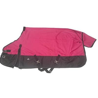 Comfitec Essential Standard Neck Horse Turnout Sheet 1200D Waterproof and Breathable Horse Rain Sheet More Colors Lite (72“, Hot Pink)