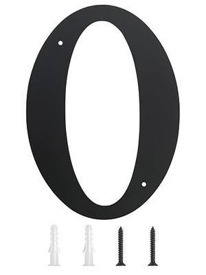 11 Inch Super Large House Numbers, Modern Address Numbers Elegant Black Finish Numbers Solid Metal House Sign for Door Plate for Home Gate Building Store Mailbox (0)