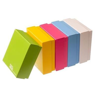 100-well Cryo Boxes, 2 Inch Cryoboxes, Assorted Color, Bag of 5 | Durable Cardboard Cryobox, Stable from -196° C to 121° C, Removable Divider, for Lab Cryovial Storage