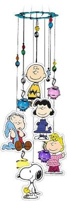 Spoontiques Peanuts Wind Chime - Outdoor Garden Décor - Decorative Chimes for Yard, Garden, Backyard and Patio Decoration