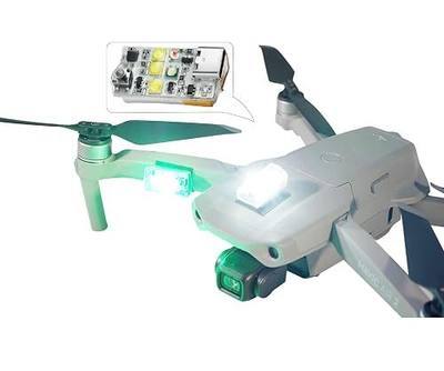 VIFLY Drone Strobe Light, Anti Collision Light for FAA Drone Night Flying, Fits DJI Mini 3 Pro/Mini 4 Pro/Mini 2/Air 3/Air 3S/Mavic 3/Mavic 2/Avata/Neo/Flip(1pc pack)