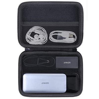 khanka Hard Travel Case Replacement for Anker 737 Power Bank (PowerCore 24K), 24,000mAh 3-Port Portable Charger, Case Only