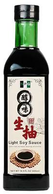 NPG Light Soy Sauce 16.9 fl oz, All Purpose Asian Seasoning | Naturally brewed, rich umami flavor, perfect for sushi, sashimi, dumplings, noodles, marinades and stir-fries