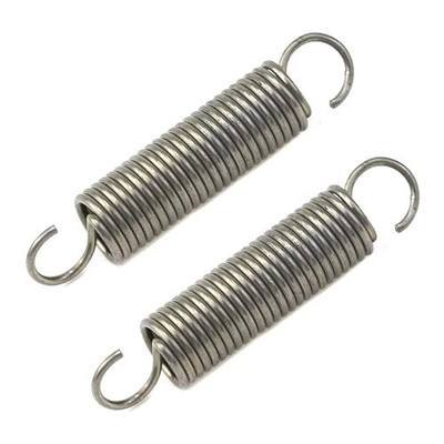 Mcredy Extension Springs 2Inch, Stainless Steel with Dual Hook End, 2Pcs | High-Strength, High Load-Bearing Capacity, for Hobby Crafting DIY Home Repair