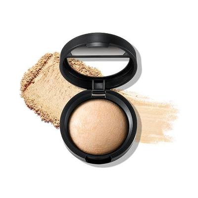 LAURA GELLER NEW YORK Baked Marbleized Highlighter (Travel Size), Portofino- Radiance Enhancing Makeup - Powder Highlighter Face Makeup