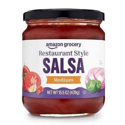 Amazon Grocery, Restaurant Style Salsa, Medium Heat, 15.5 Oz
