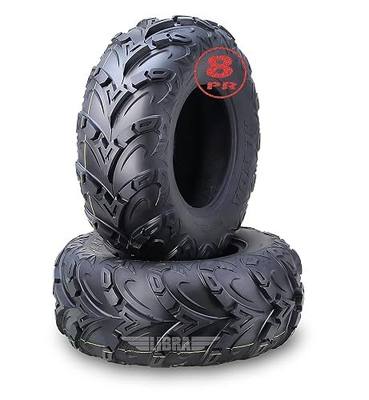 WANDA Premium 8 Ply ATV/UTV Tires 24x9-11 24x9x11 Mud Sling, Set 2