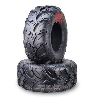 WANDA Premium 8 Ply ATV/UTV Tires 24x10-11 24x10x11 Mud Sling, Set 2