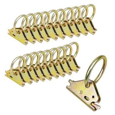 LULU CARGO CONTROL Heavy Duty E Track O Ring Tie Down Anchors, 20pack