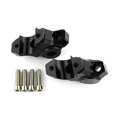 Xitomer Handlebar Risers Fit for MT-09 FZ-09 2015-2020, XSR900 2017-2024 | Provides 40mm (1.575 ") Higher, 24.8mm (0.976") Backward or Forward, Motorcycle Handle Bar Riser, CNC Aluminum