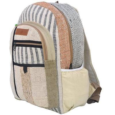 Himalayan Hemp Back Pack and Crossbody Bags - Multi Purpose Backpack and Bags for College, Work and Travel