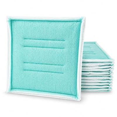 wioboy Paint Spray Booth Intake Filter Pad, 20" x 20" (20/case) Tacky Panel with Internal Wire Frame