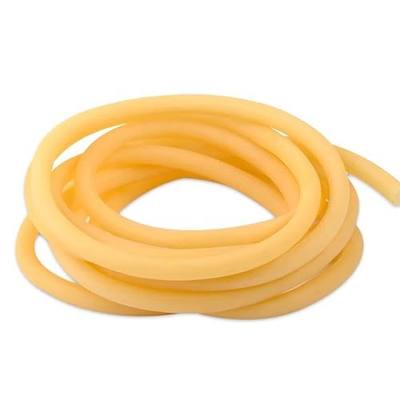Natural Latex Rubber Tubing 1/8" (3mm) ID x 3/16" (5mm) OD for Speargun Band Slingshot Catapult Surgical Rubber Hose 3M Length