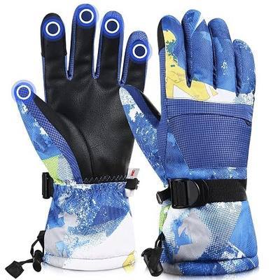 Sports Waterproof Ski Snowboarding Gloves for Kids Men Women With 3M Thinsulate Insulation Materials Warming Gloves