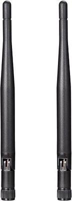 Bingfu Dual Band WiFi 2.4GHz 5GHz 5.8GHz Replacement Antenna for Furrion Back Up RV Rear View Backup Camera Truck Tractor Trailer Pickup SUV Vehicle Trail Reverse Monitor Camera Mimo Antennas (2 Pack)