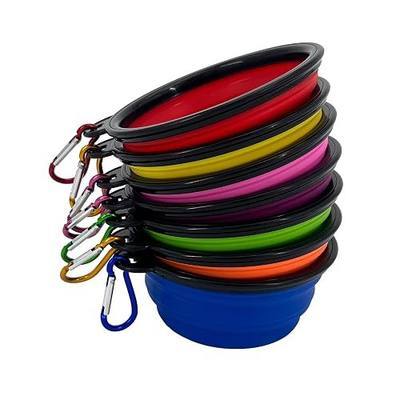 Collapsible Dog Bowl, 10 Pack, Portable, Safe, Reusable, Suitable for Indoor and Outdoor Activities