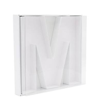 12" Fillable Cardboard Letter Charcuterie Gift Cupcake Box With Cover Sweets Packaging (M)
