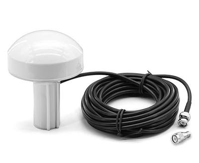 External Marine GPS Antenna for Garmin GPS Navigation | 26ft Cable, TNC Connector, BNC Adapter, Compatible with GPSMAP GDU GNC MAP NavTalk Pilot StreetPilot AIS